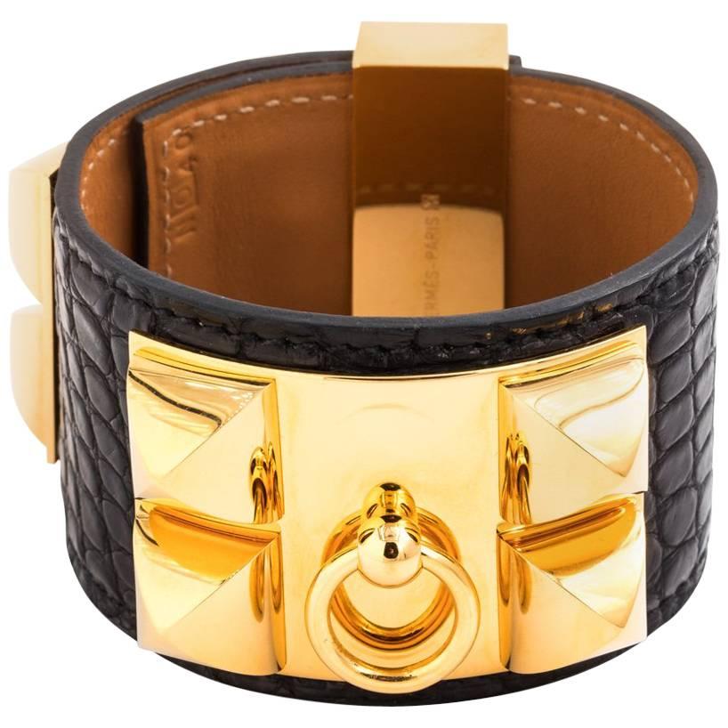 Hermes Cuff Bracelet in Gold 