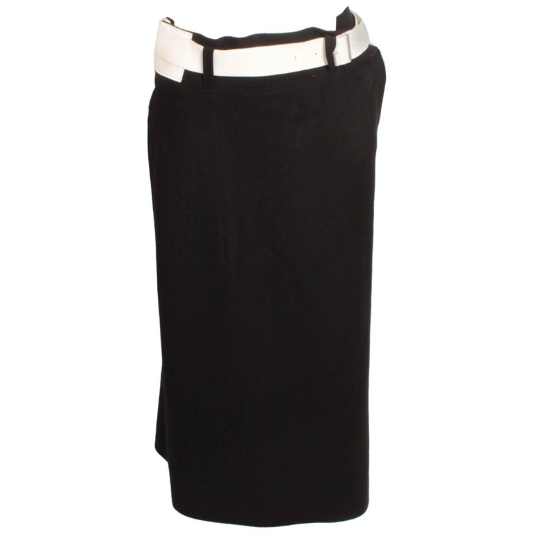 YOHJI YAMAMOTO wool tartan skirt