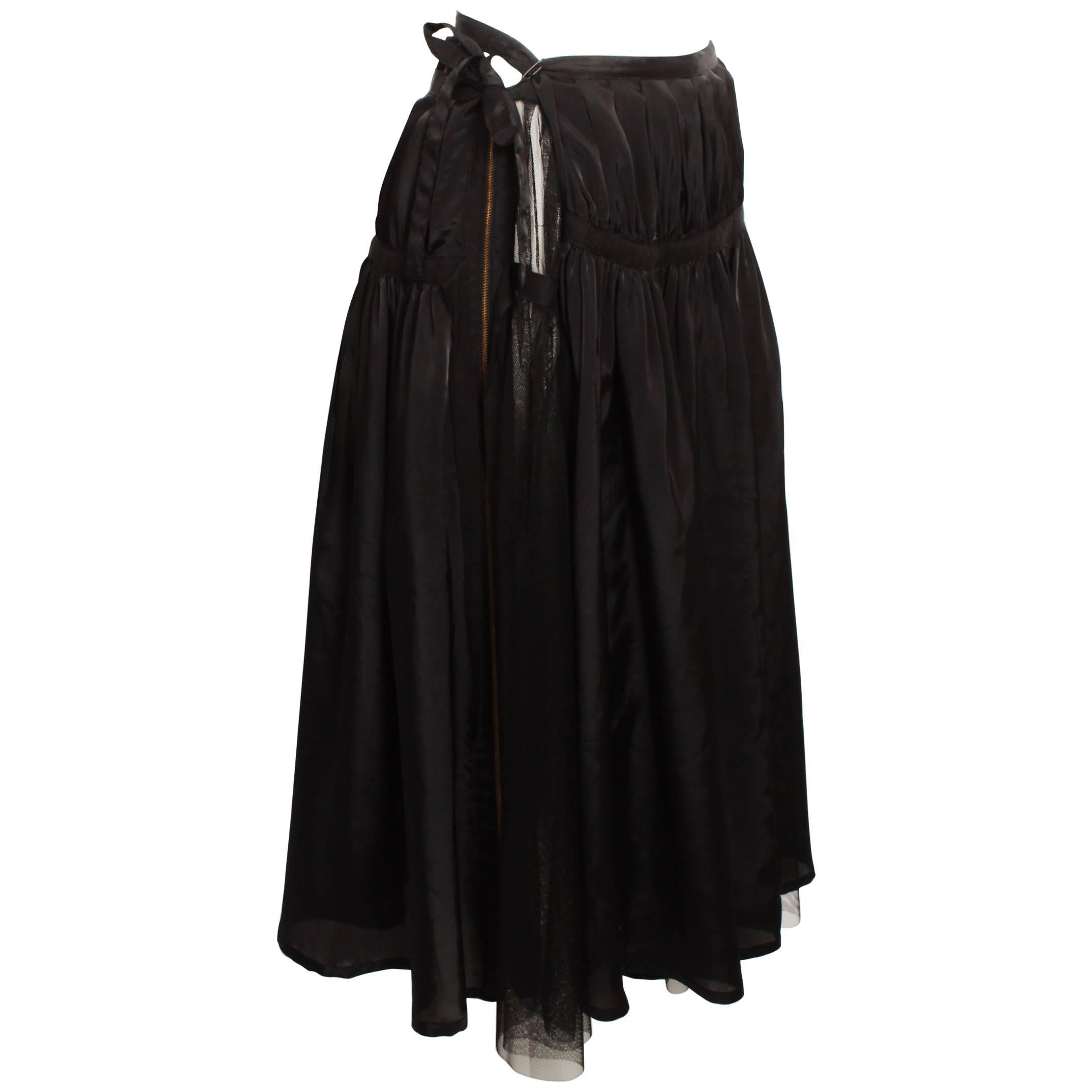 Tricot By Comme Des Garcons Tulle Wrap Skirt For Sale