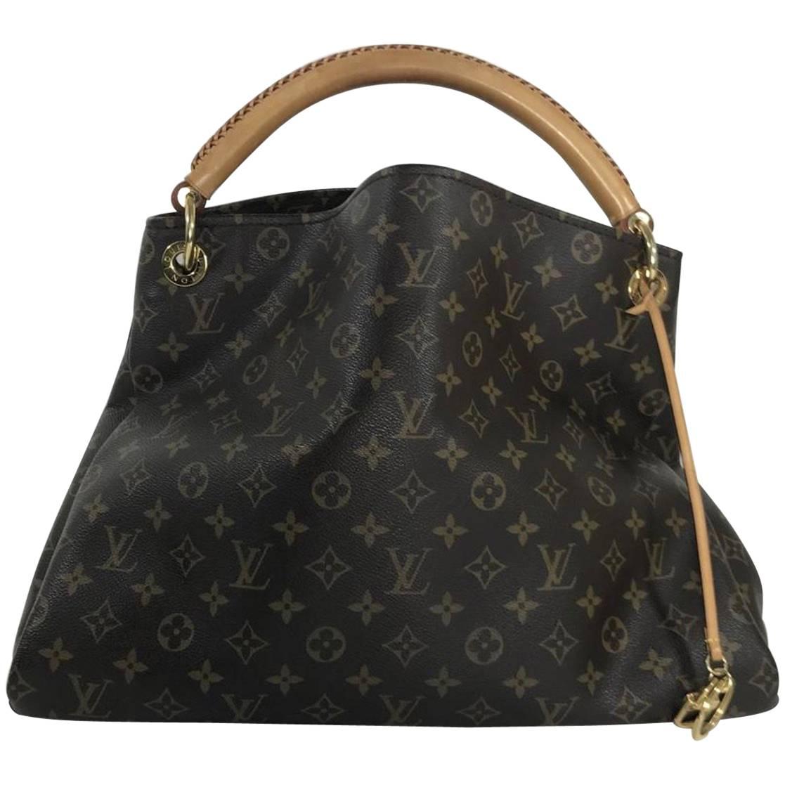 Louis Vuitton Monogram Artsy MM Hobo Hand Bag
