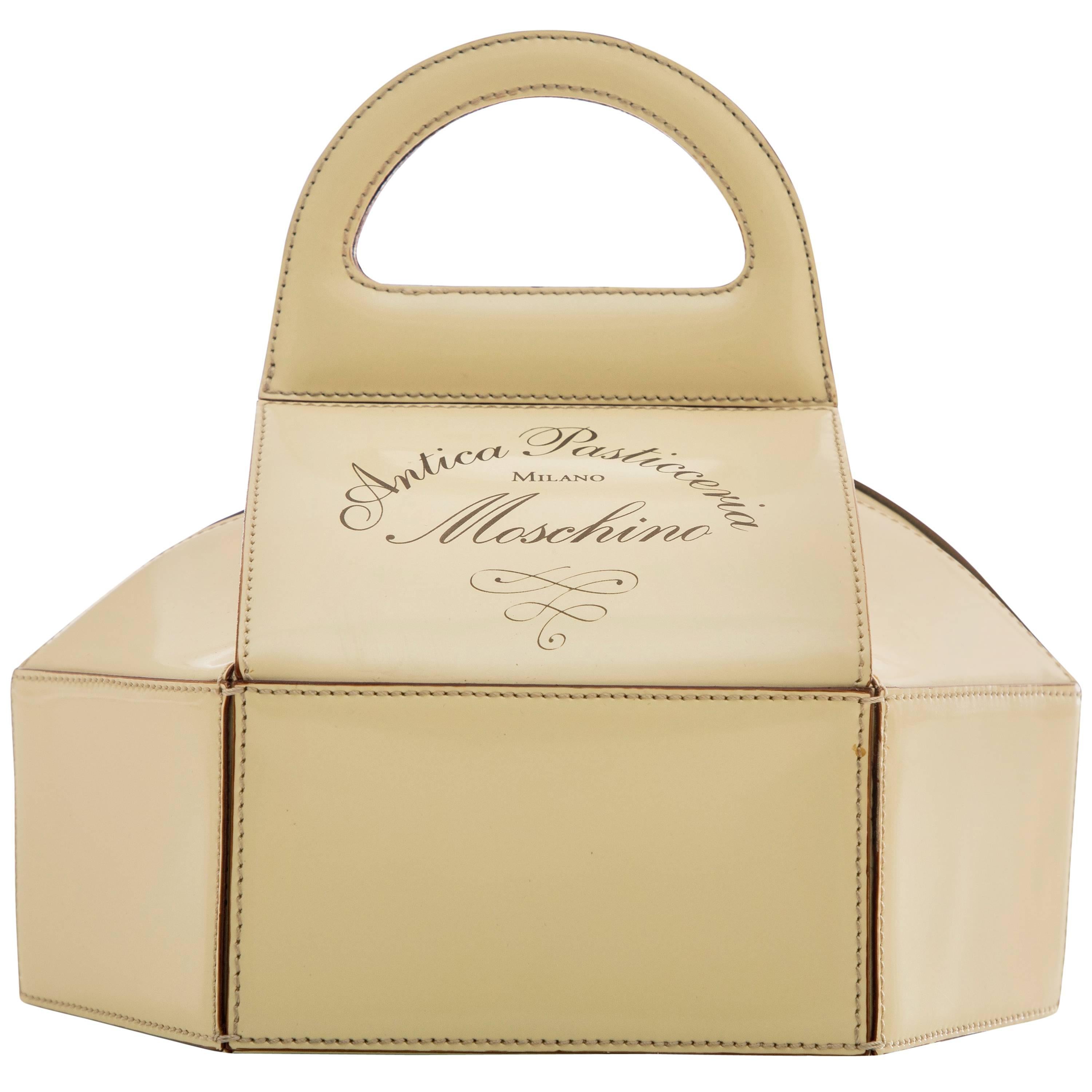 Moschino Antica Pasticceria Milano Pastry Box Handbag