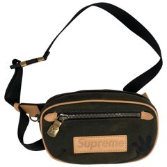 Used Louis Vuitton Supreme belt bag, 2017 