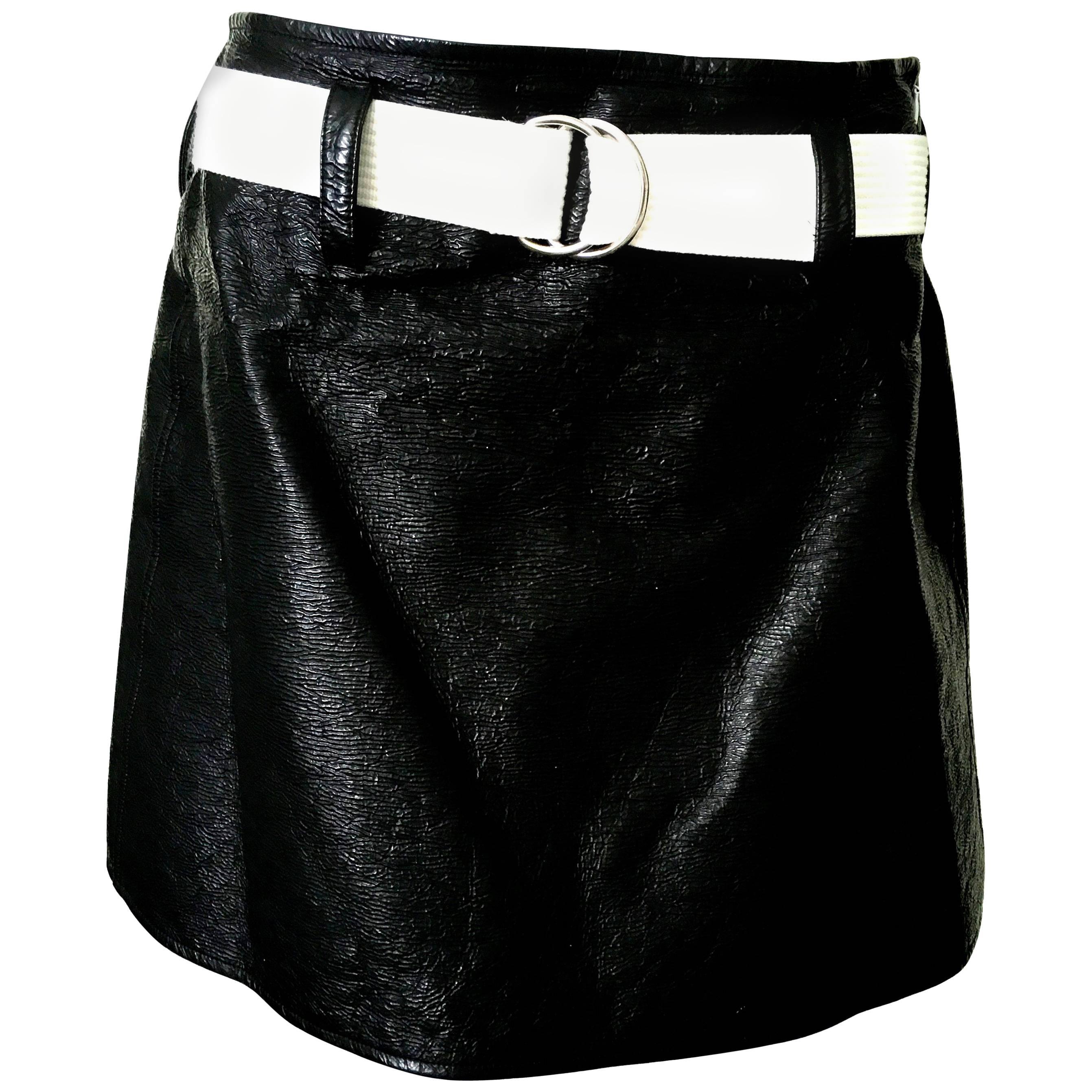Courreges Mini Skirt - 1980's - Small  For Sale