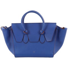 Celine Tie Knot Tote Smooth Leather Large