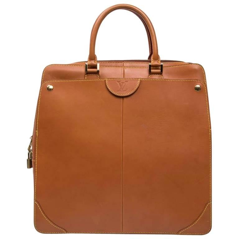 Louis Vuitton Gold Leather Bag