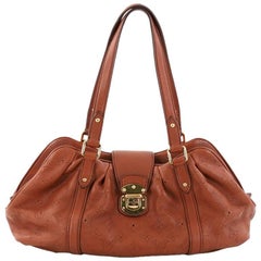 Louis Vuitton Lunar Handbag Mahina Leather PM