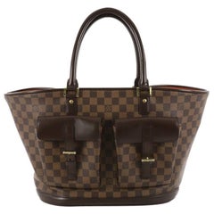 Louis Vuitton Manosque Handbag Damier GM 