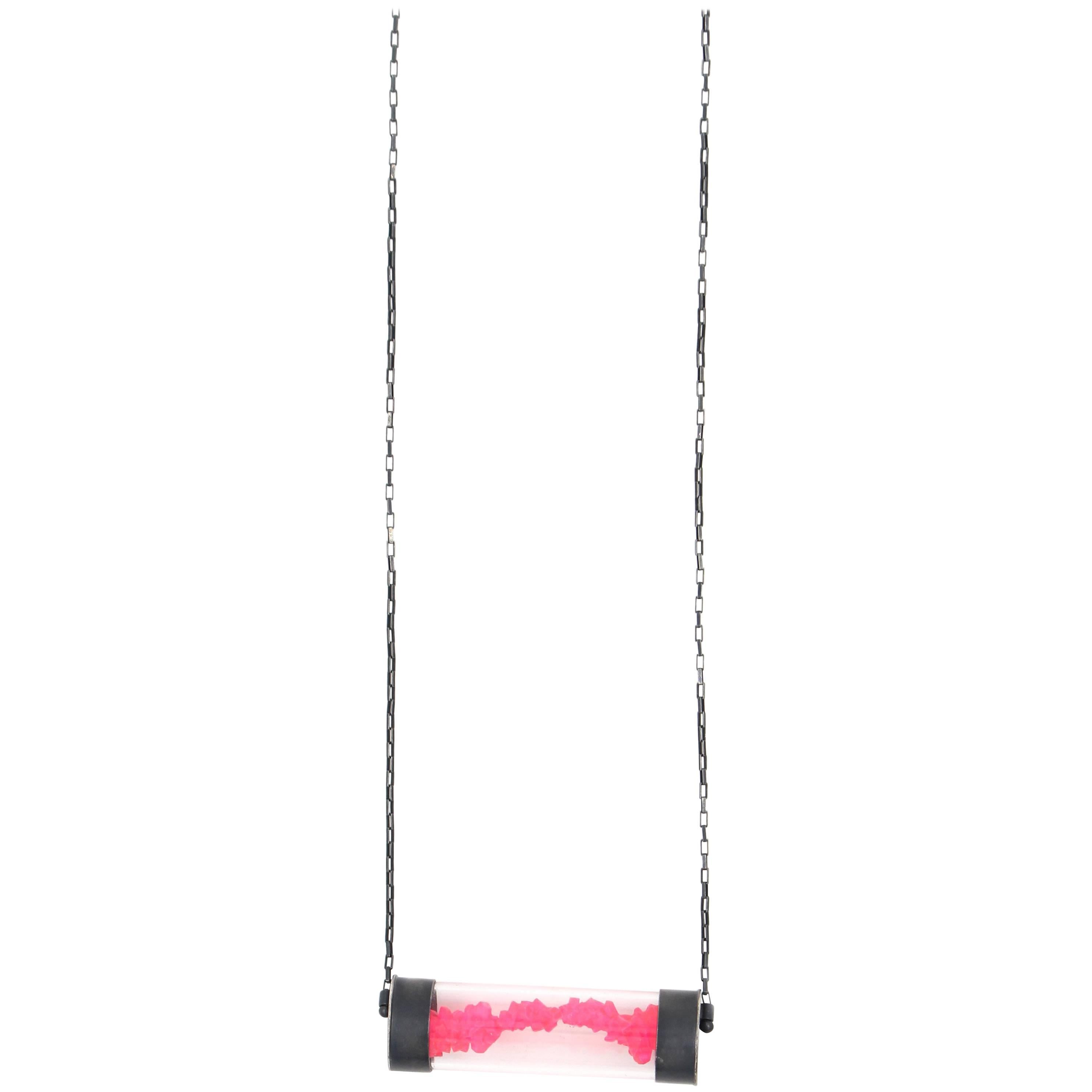Poprock Pink Sweetie Necklace  For Sale