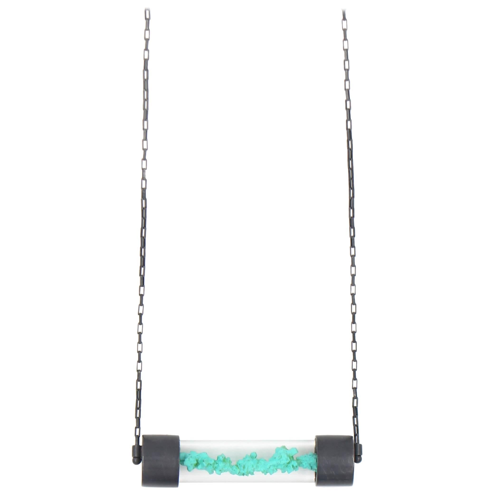 Poprock Turquoise Sweetie Necklace  For Sale