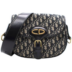  Dior Monogram Canvas and Leather Bag