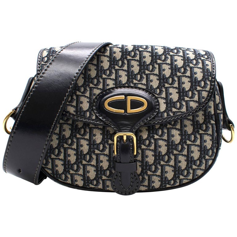 Dior Monogram Canvas and Leather Bag For Sale at 1stDibs