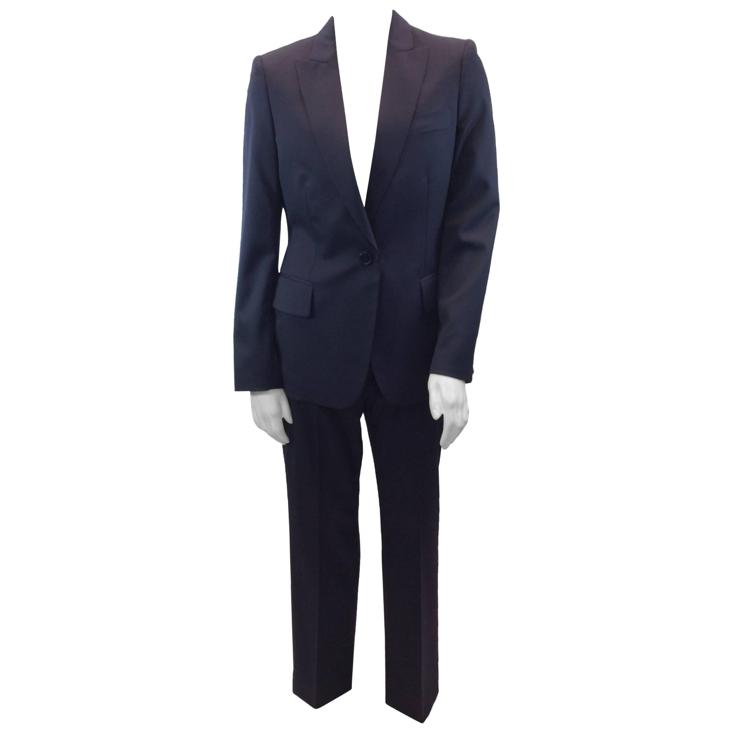 Stella McCartney Navy Pant Suit For Sale