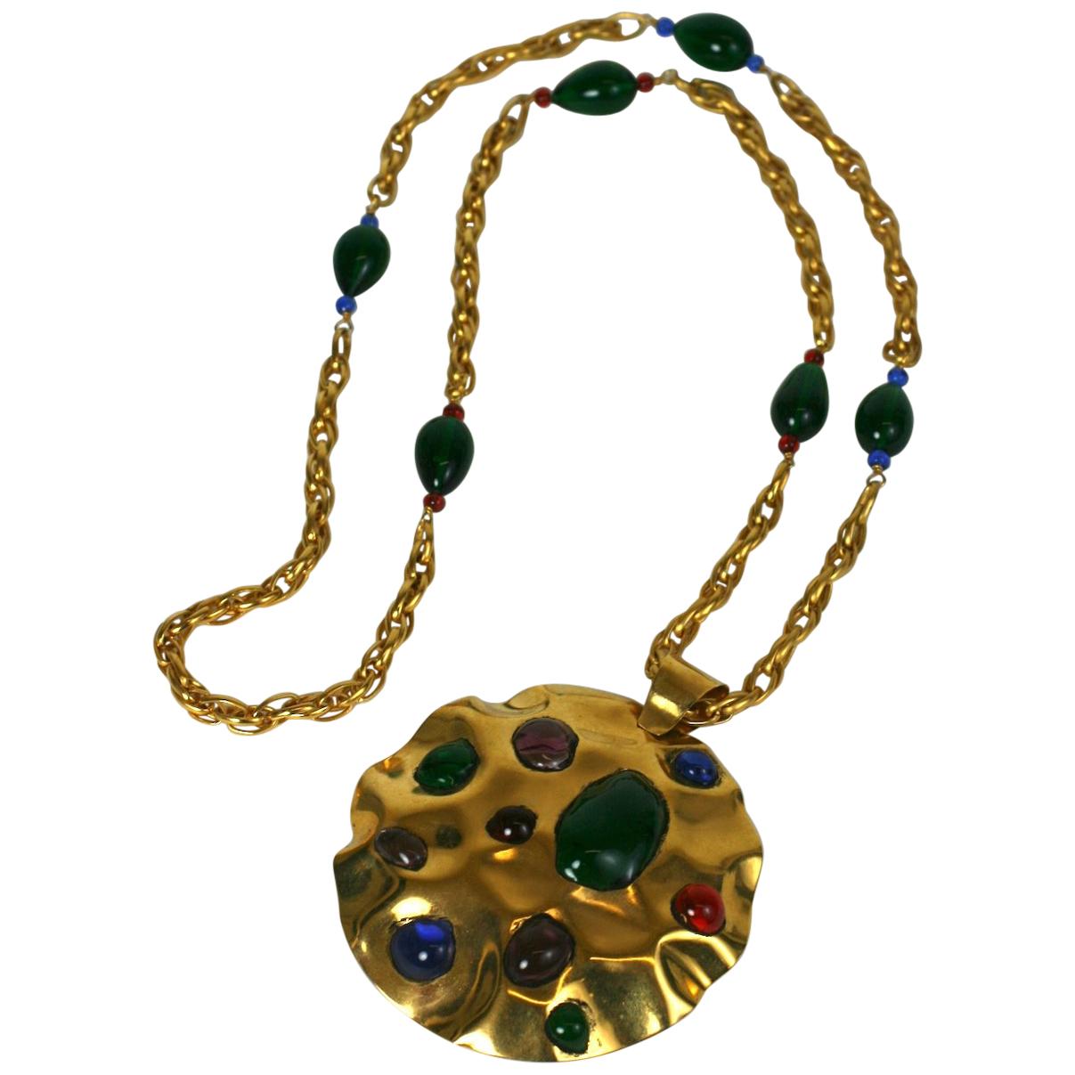 Collana con ciondolo berbero Yves Saint Laurent Haute Couture in vendita