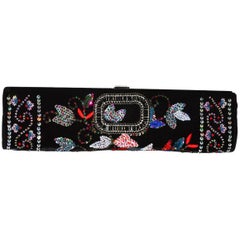  Roger Vivier Embellished Long Clutch Bag