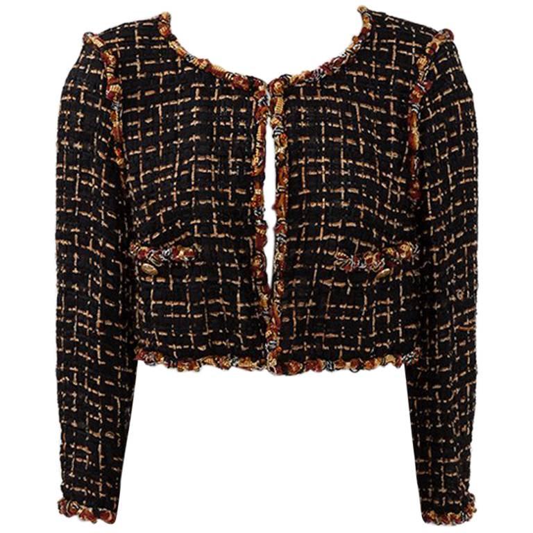 Chanel Runway Tweed Cropped Jacket, Resort 2011 at 1stDibs