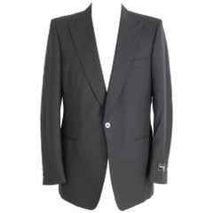 Pierre Cardin Smoking Jacket Vintage Piquet Black