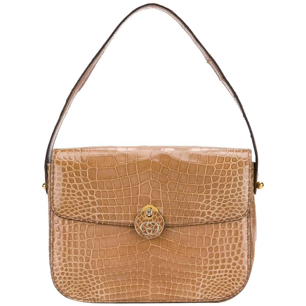 Gucci 60s rarity bag in crocodile
