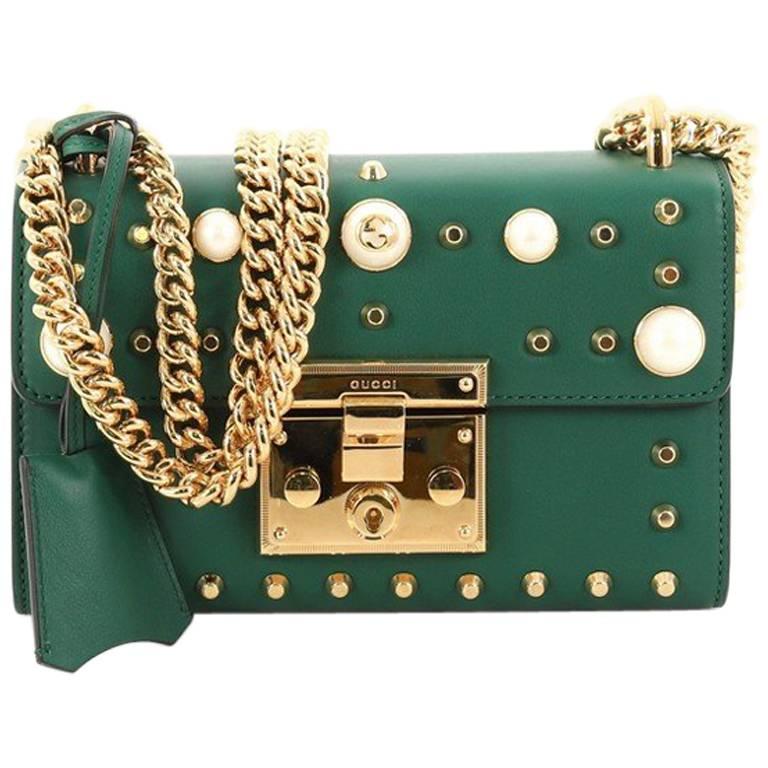 Gucci Studded Leather Handbag