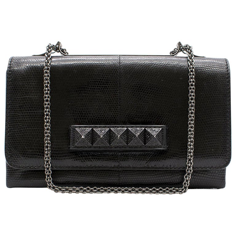 Valentino Black Evening Bag For At 1stdibs Valentino Black Evening Bag For