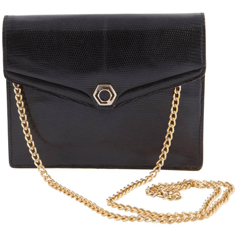 1960s Black Evening Bag