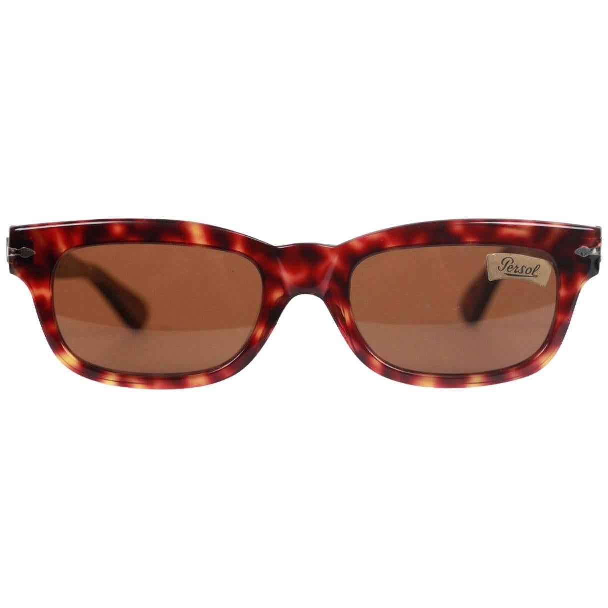 Persol Ratti Vintage Brown Tortoise Meflecto 841 53-19 Sunglasses  
