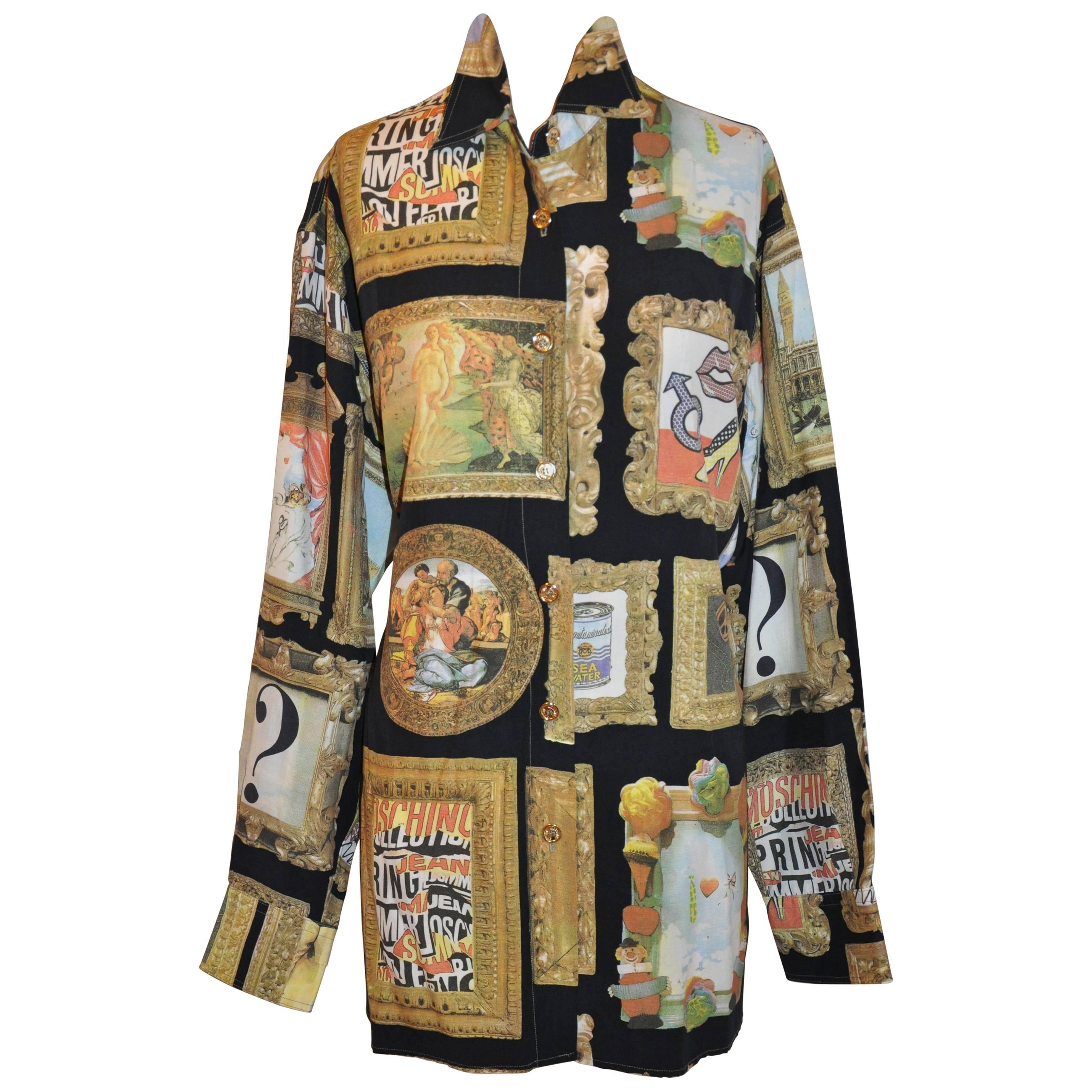 vintage moschino shirts