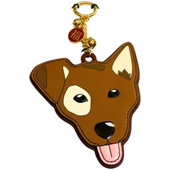 Used Michael Kors Dog Bag Charm / Keychain - Chinese Astrology - Rare