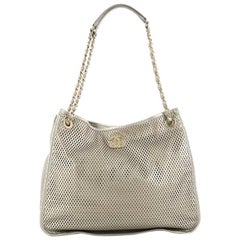 Chanel Up In The Air Tote Perforated Leather