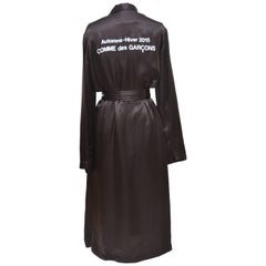 Comme Des Garcons BLACK F/W 2015 Rayon "Staff" Robe NEW