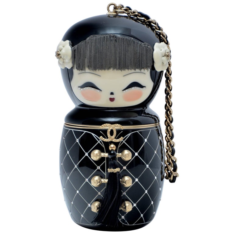 Rare Chanel China Doll Minaudière Handbag Clutch Paris- Shanghai Collection  at 1stDibs | chanel doll bag, chanel shanghai collection, chanel paris  shanghai bag