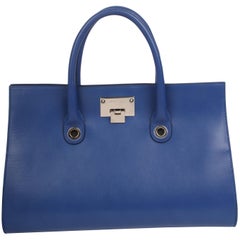 Jimmy Choo Riley Tote Bag - blue