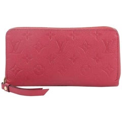 Louis Vuitton Zippy Wallet Monogram Empreinte Leather