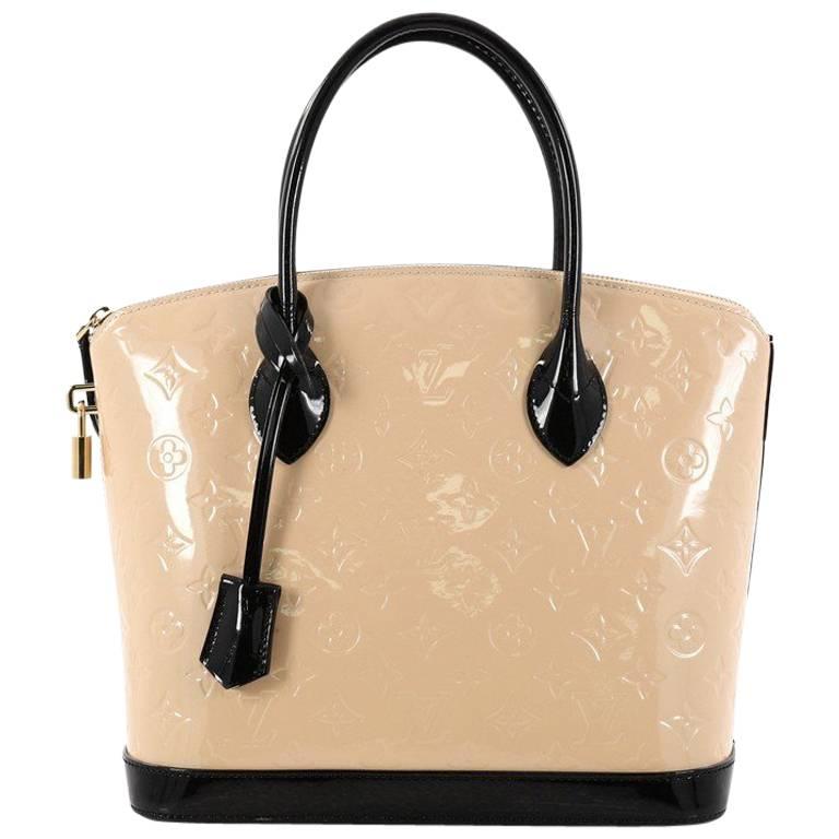 Louis Vuitton Lockit Handbag Monogram Vernis PM