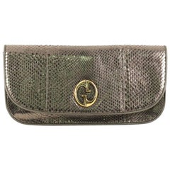 Gucci 1973 Clutch Python