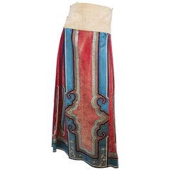 Turn of The Century Silk Chinese Wedding Skirt