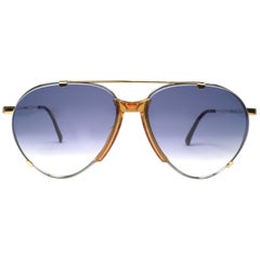 Nouveau Vintage Boeing by Carrera Aviator 5709 41 Large Lunettes de soleil Autriche