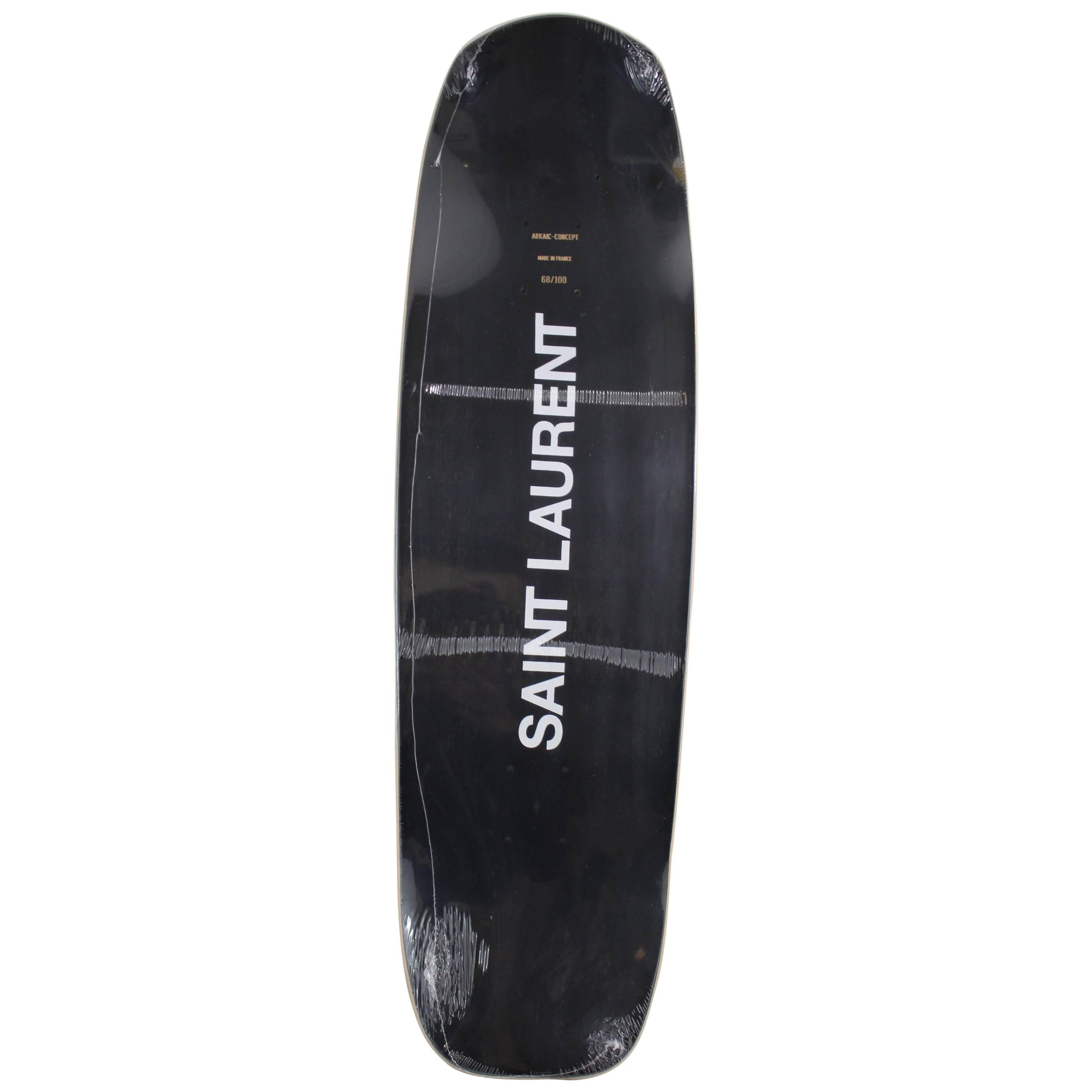 Yves Saint Laurent 100 units  Limited Edition Skate Board for Colette Store For Sale