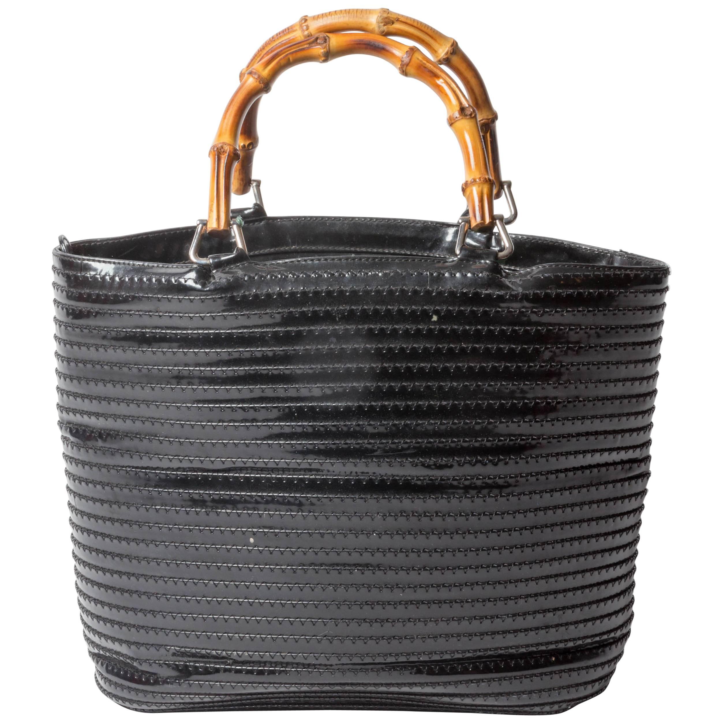 Gucci Bucket Tote with Bamboo Handles
