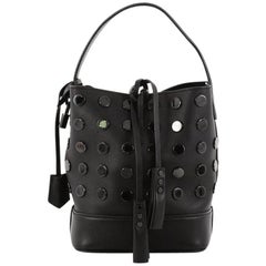 Used Louis Vuitton NN14 Audace Bucket Bag Calfskin PM