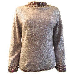 Elaborate Sequin and Rhinestone Top - 1970's