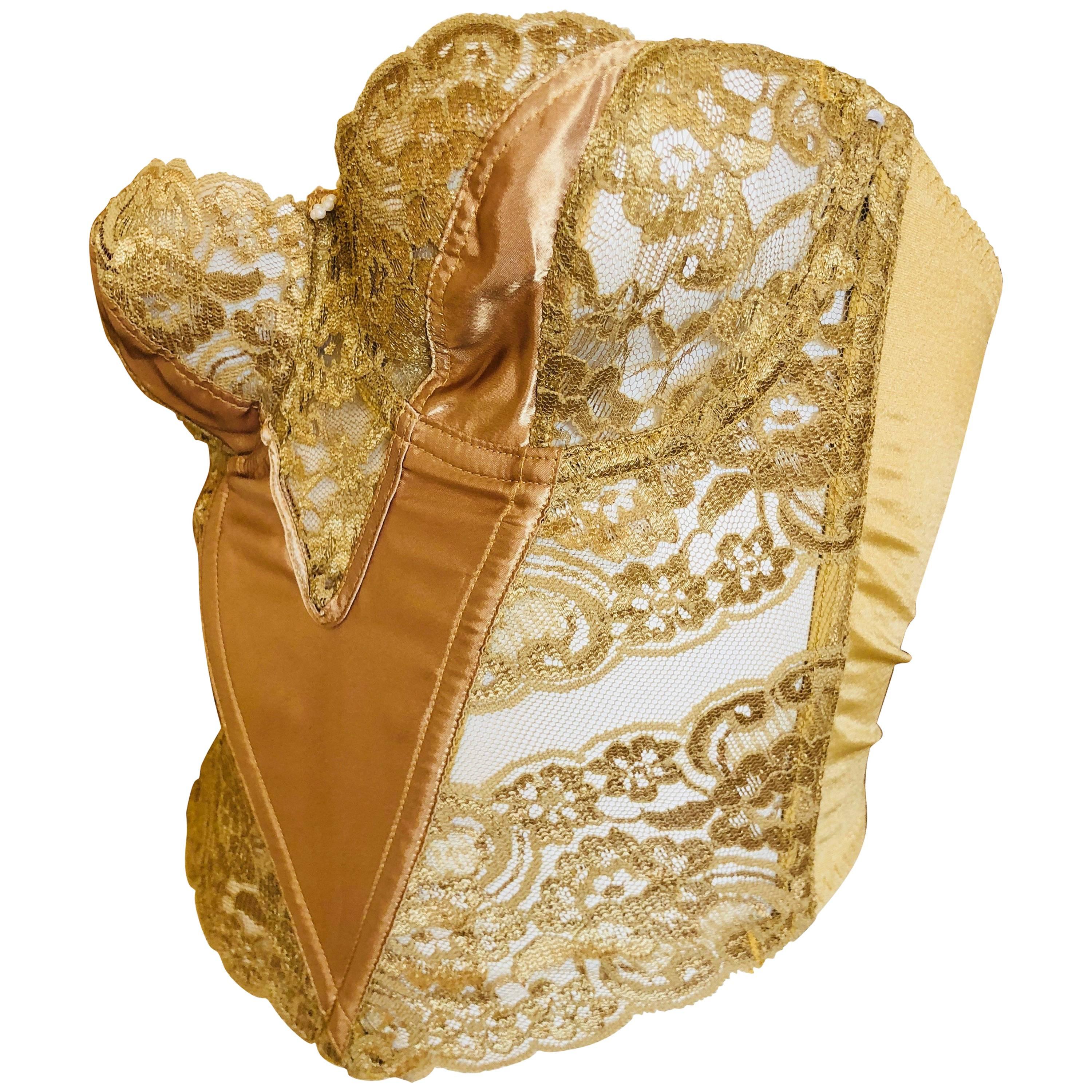 Christian Dior Gold Corset   34C