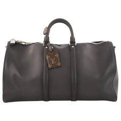 Louis Vuitton Keepall Bandouliere Tasche Ombre Leder 50