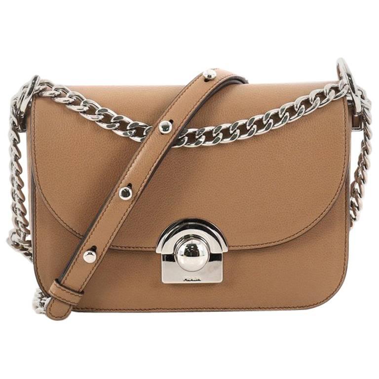 Prada Arcade Chain Crossbody Glace Calf