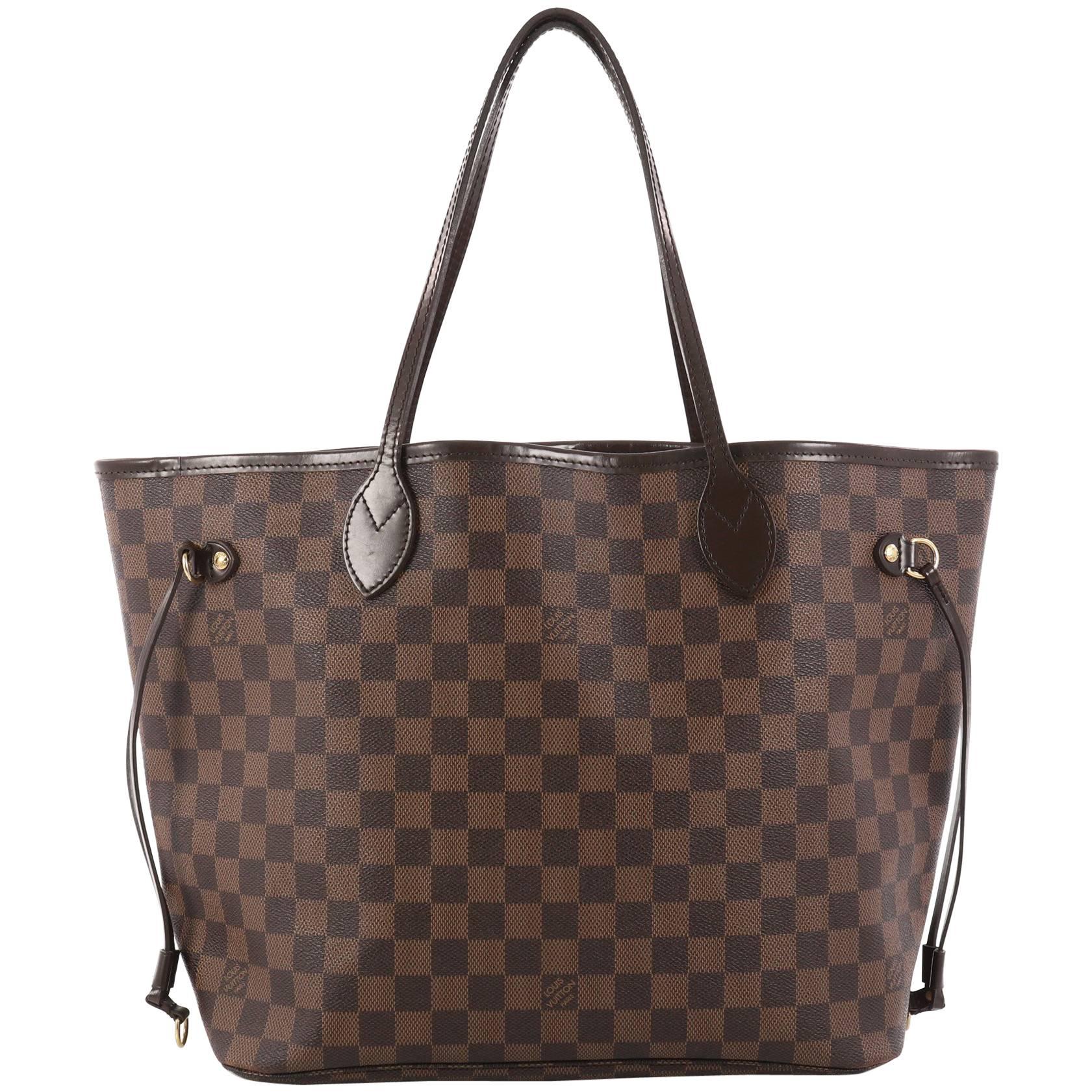 Louis Vuitton Neverfull Damier MM Tote Bag