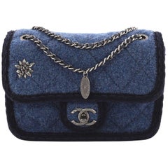 Chanel Paris-Salzburg Flap Bag Quilted Wool Mini 