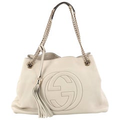 Gucci Soho Chain Strap Leather Medium Shoulder Bag 