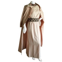 Pierre Balmain Haute Couture 1962 Lesage Bead Embellished Evening Dress & Coat