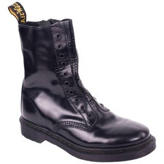 Vetements X Dr. Martens Black Leather Limited Edition Boots