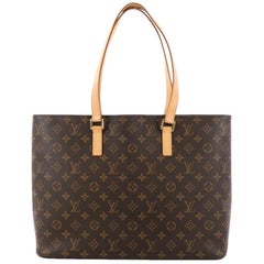 Louis Vuitton Luco Handbag Monogram Canvas