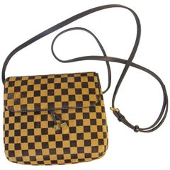 Vintage Louis Vuitton Mini Pony Check Cross Body Bag 